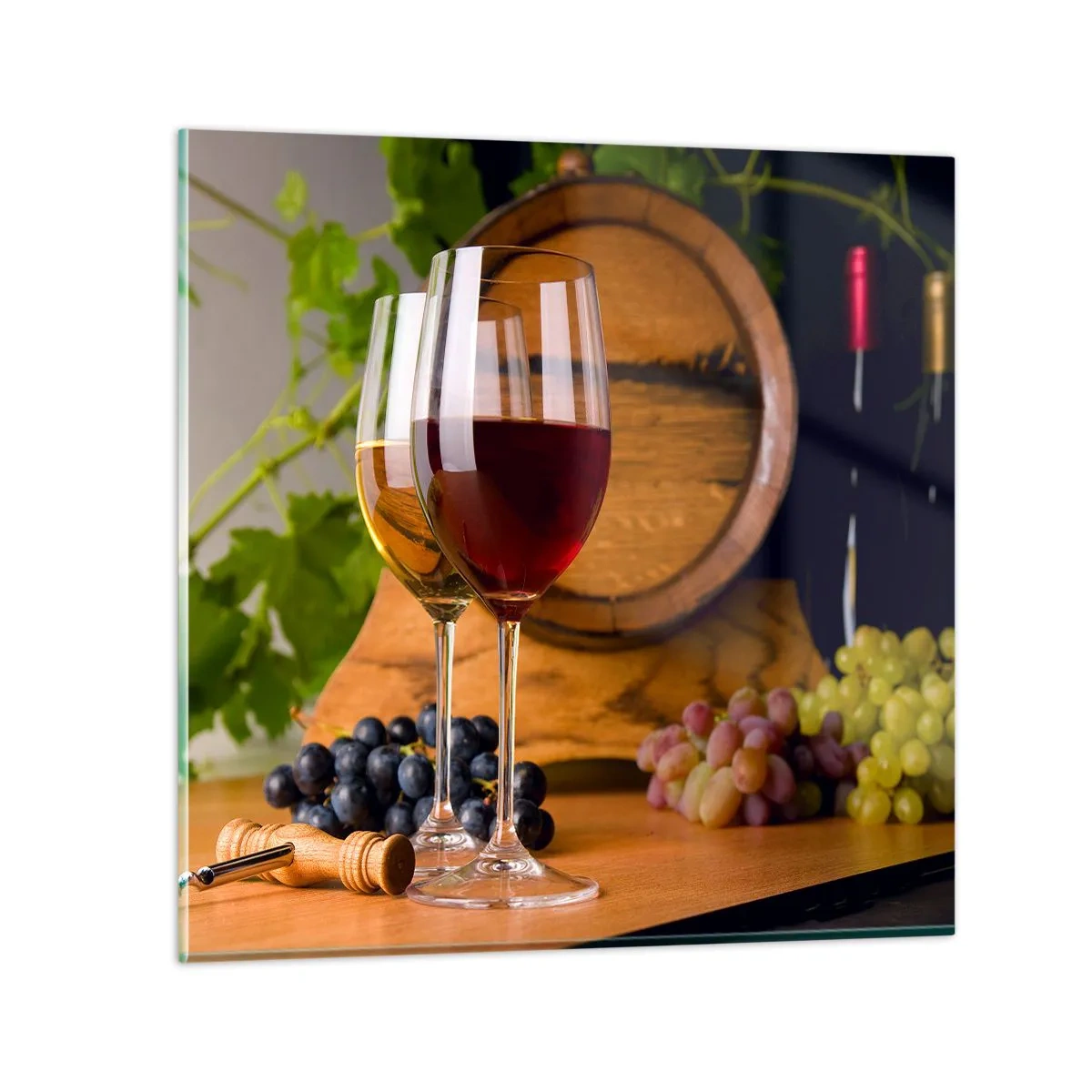 Glasbild - Bild auf glas - Wie die alten Meister - 30x30 cm