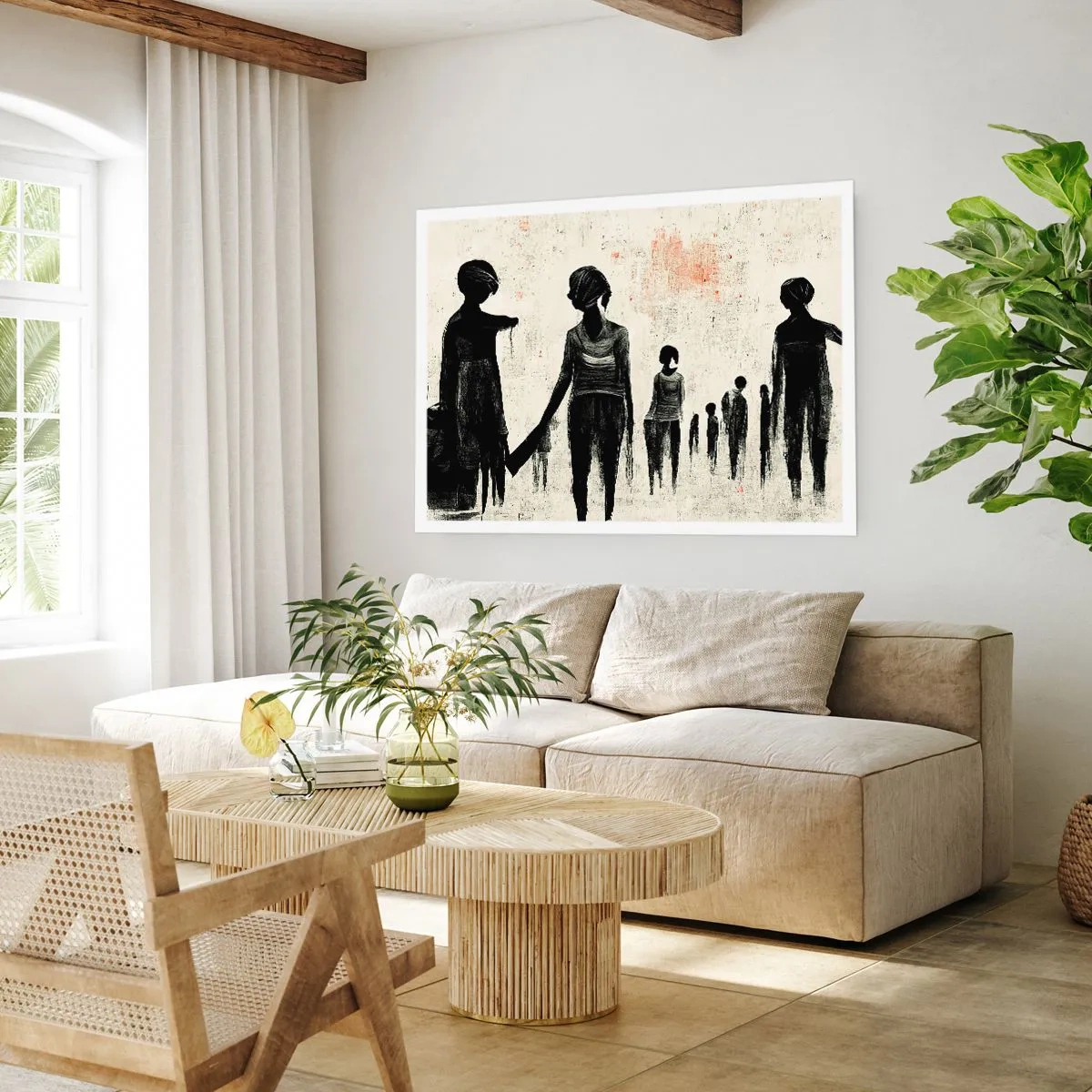 Poster - Gegen die Einsamkeit - 91x61 cm