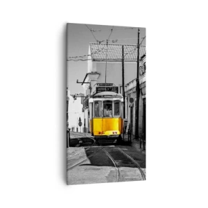 Bild auf Leinwand - Leinwandbild - Der Geist von Lissabon - 55x100 cm