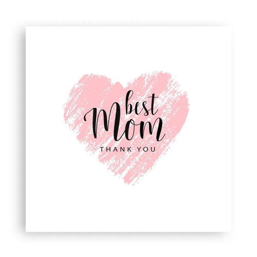 Poster - Immer der richtige Moment - 60x60 cm
