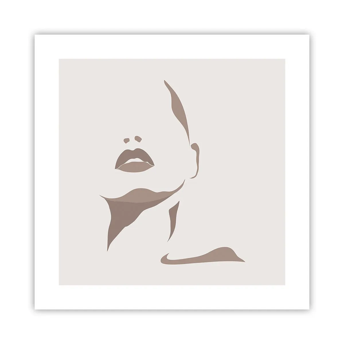 Poster - Aus Licht und Schatten - 40x40 cm
