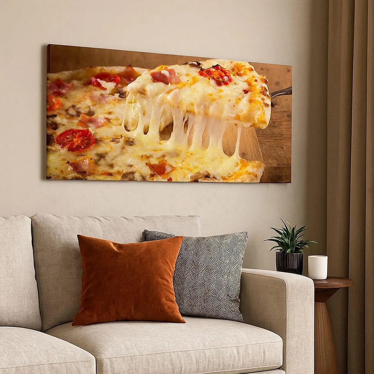 Bild auf Leinwand - Leinwandbild - Ein Meisterwerk der italienischen Kunst - 100x40 cm