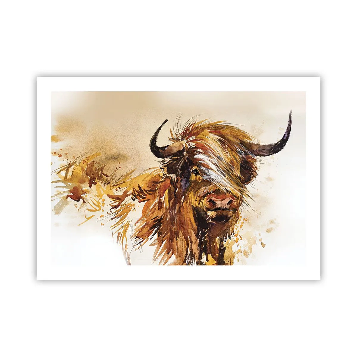 Poster - Stolz des Jägers - 70x50 cm