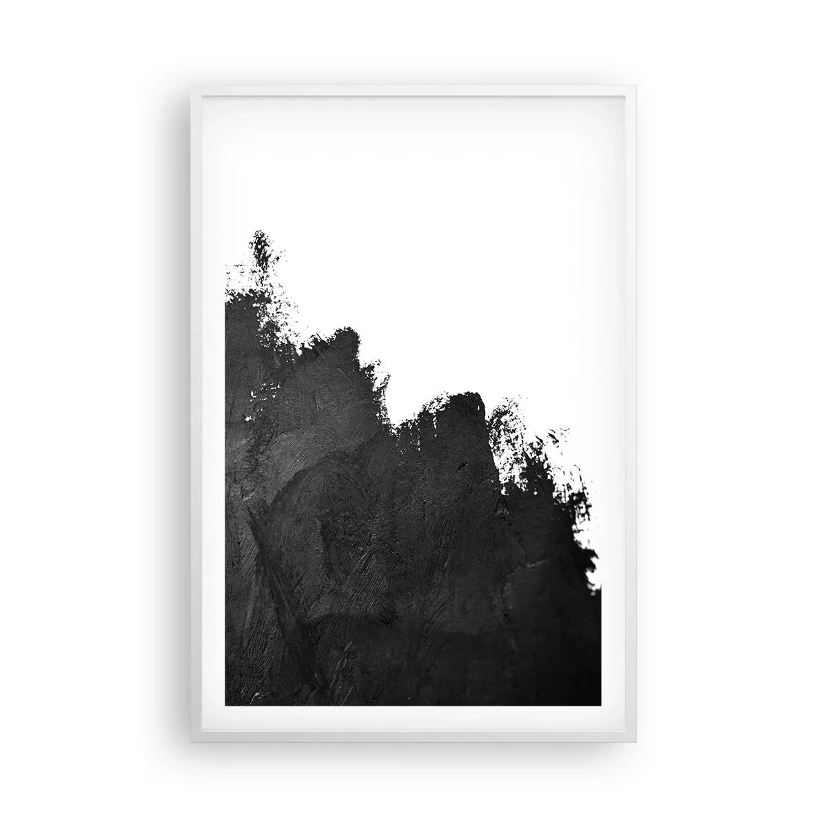 Poster in einem weißen Rahmen - Elemente: Erde - 61x91 cm