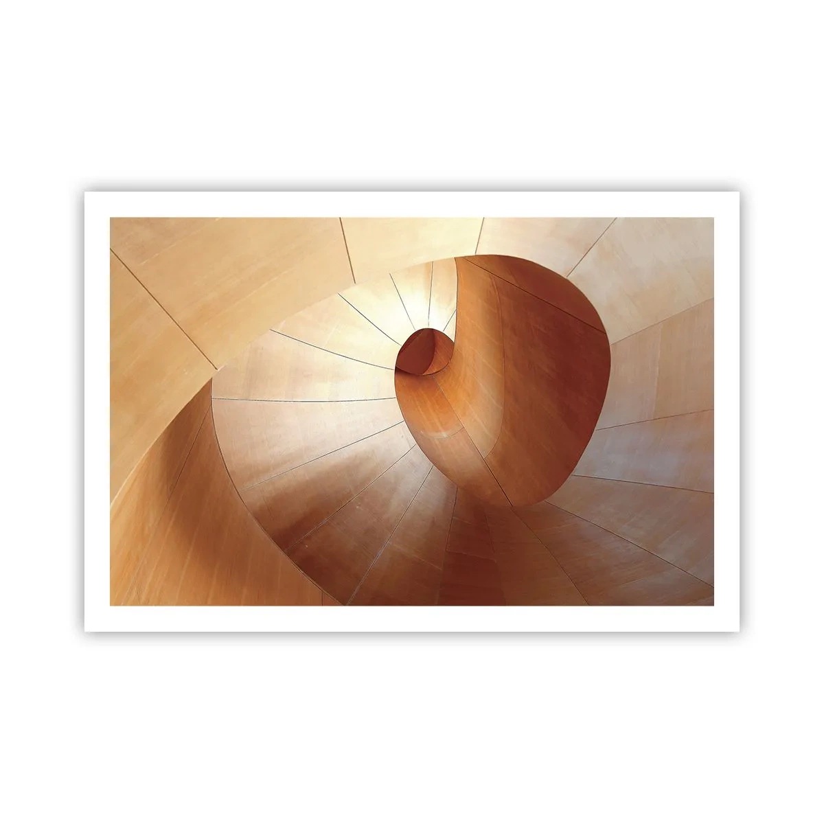 Poster - Architektonische Serpentine - 91x61 cm