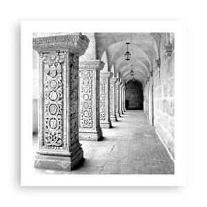 Poster - Und wo geht’s hin...? - 50x50 cm