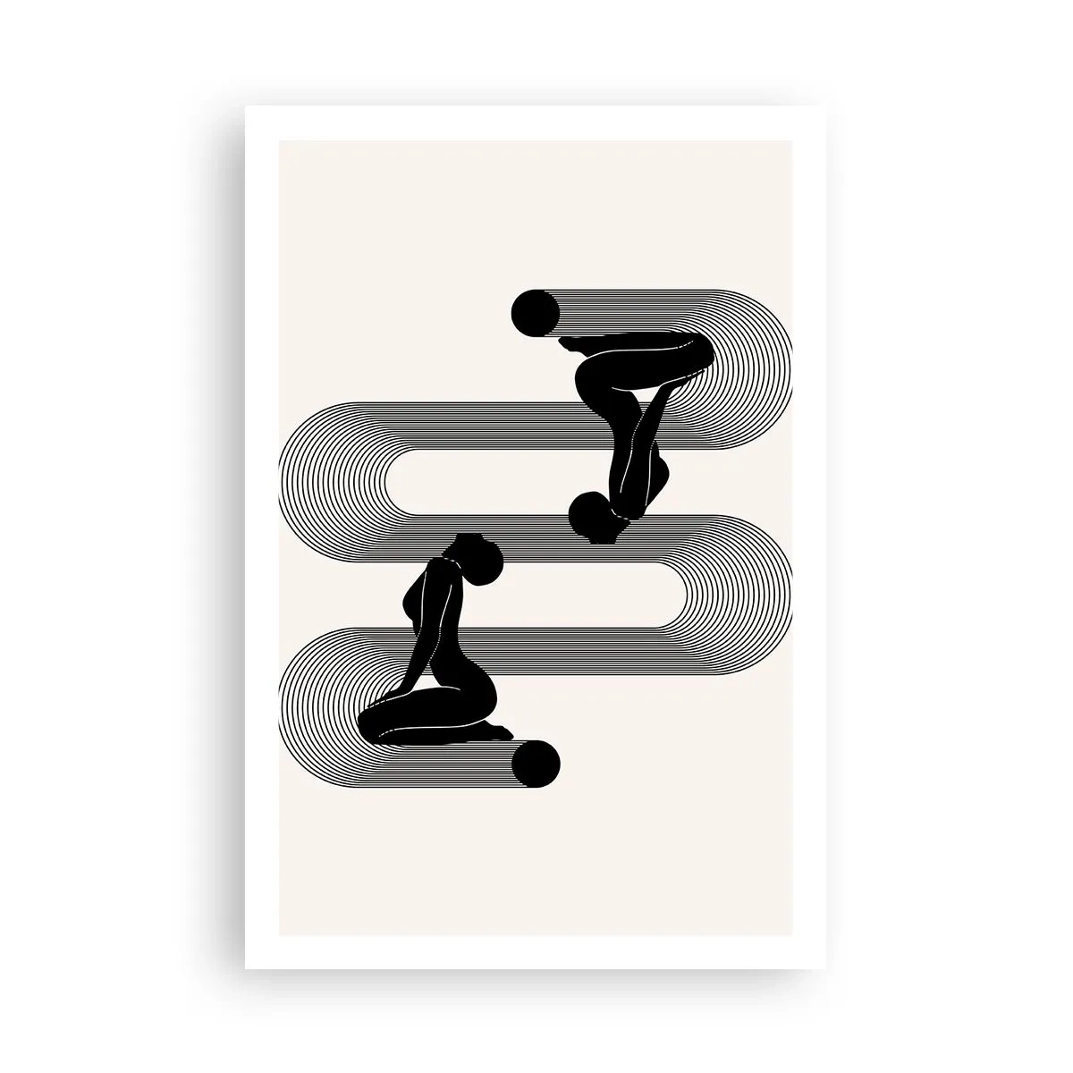 Poster - Sinnliche Symmetrie - 61x91 cm