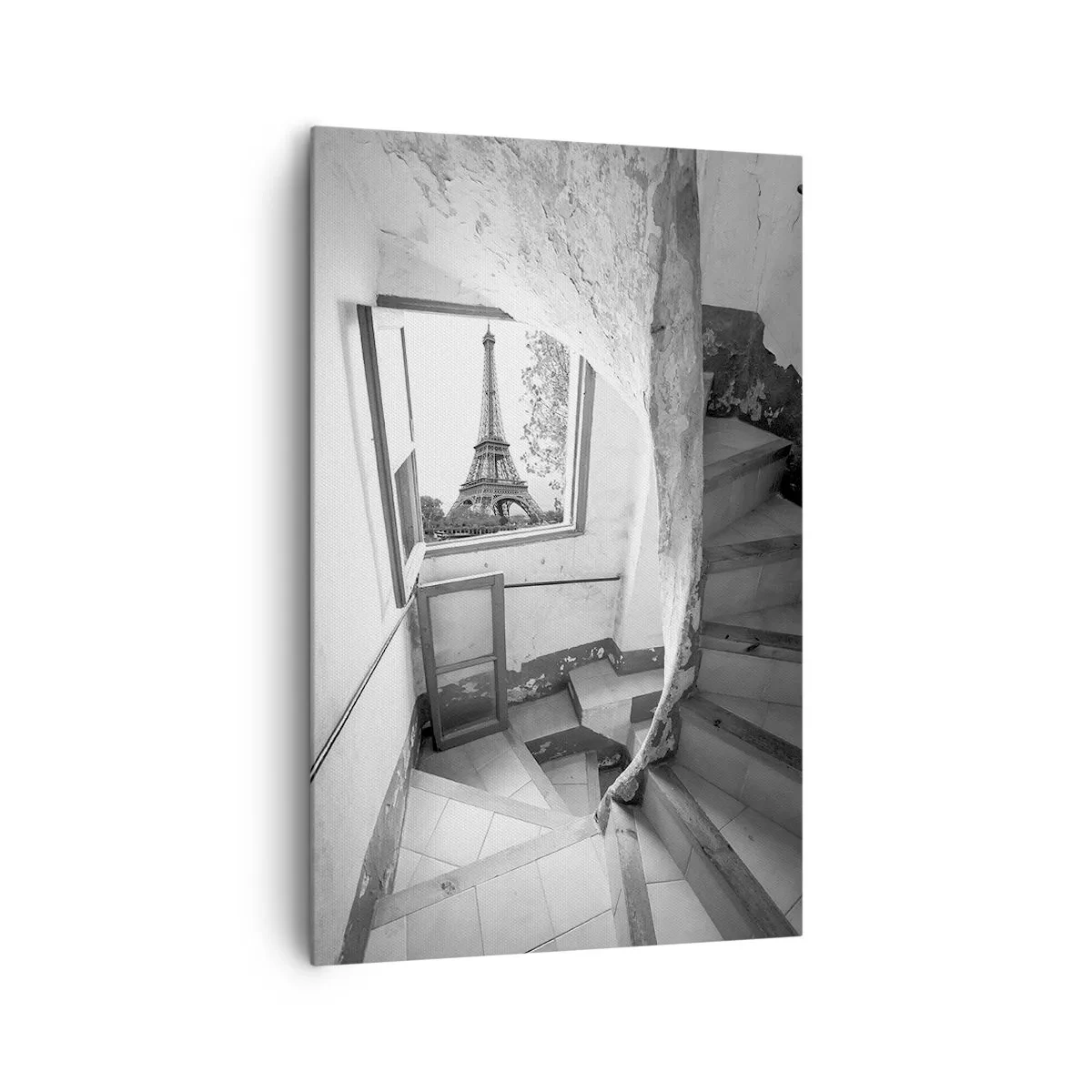 Bild auf Leinwand - Leinwandbild - Was für eine Aussicht! - 80x120 cm