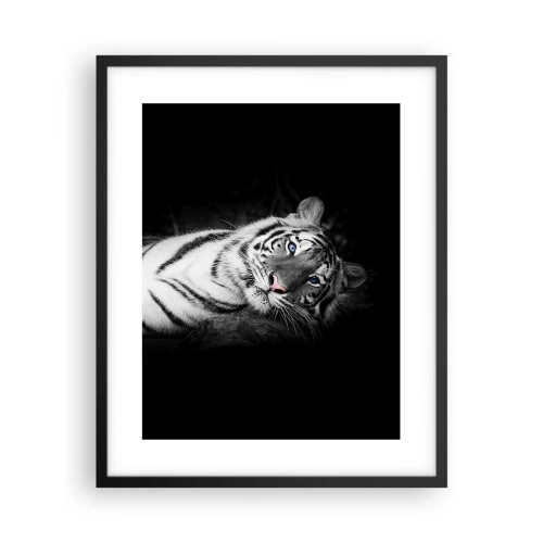 Poster in einem schwarzem Rahmen - Wildnis und Frieden - 40x50 cm