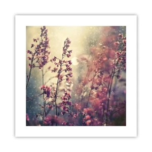 Poster - Geheimnisvoller Garten - 40x40 cm