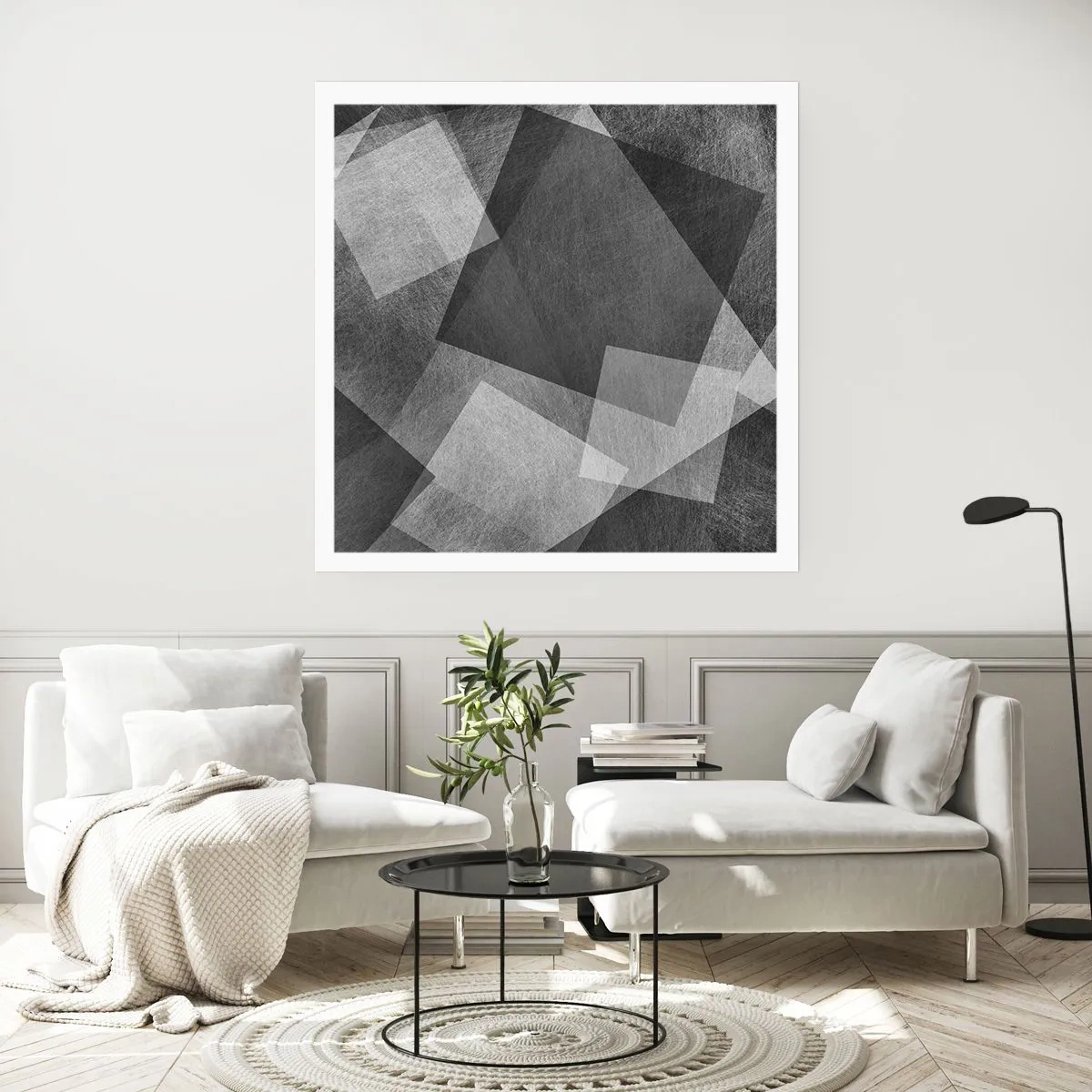 Poster - Das ewige Symbol für Beständigkeit und Ordnung - 60x60 cm