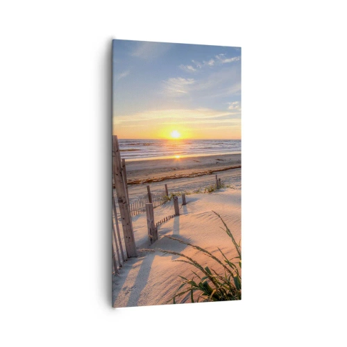 Bild auf Leinwand - Leinwandbild - Schein und Schatten des Windes - 65x120 cm