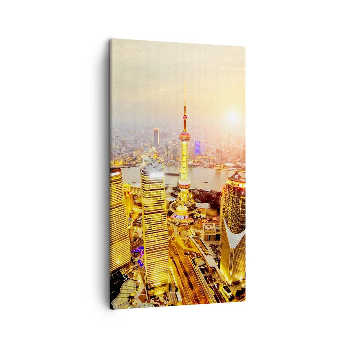 Bild auf Leinwand - Leinwandbild - Asiatischer Traum - 45x80 cm