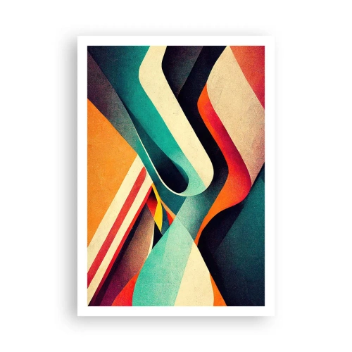 Poster - Intensive Komposition - 70x100 cm