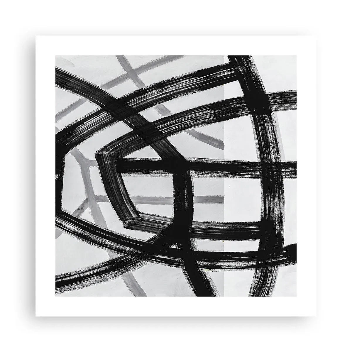 Poster - Bautiefe - 50x50 cm