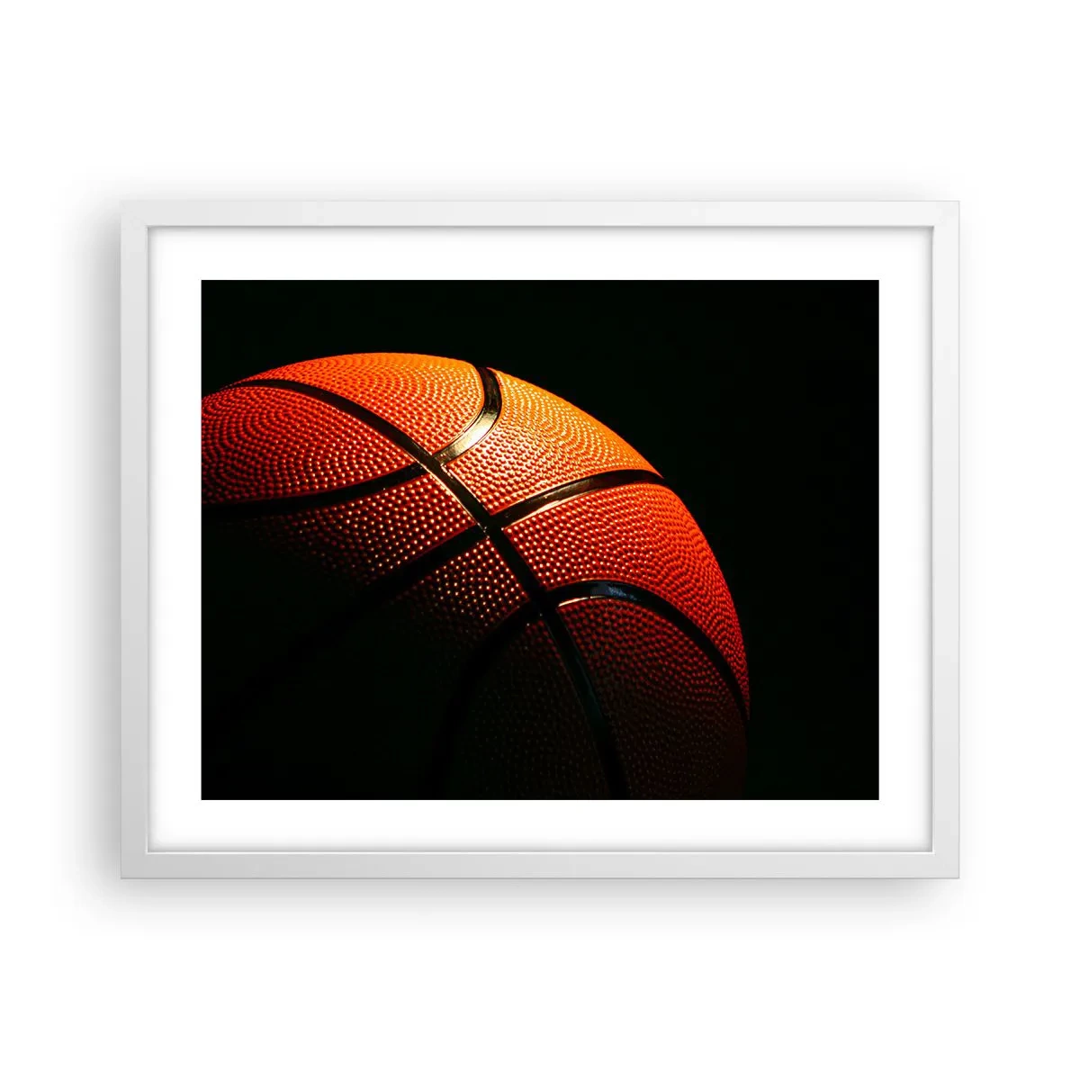 Poster in einem weißen Rahmen - Schön wie ein Planet - 50x40 cm
