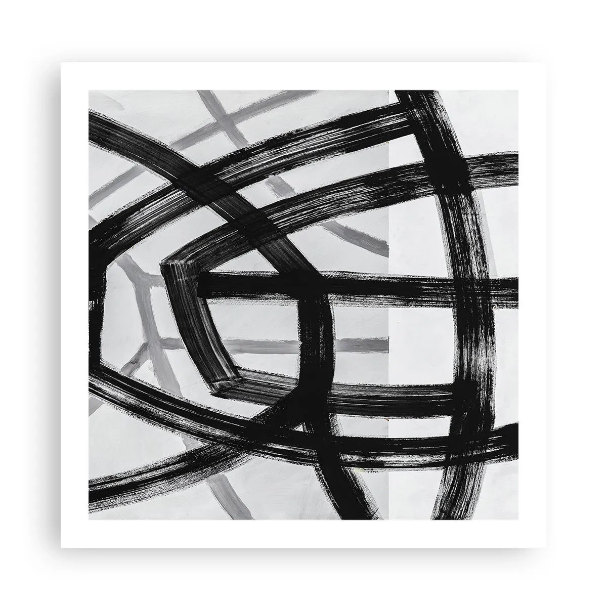 Poster - Bautiefe - 60x60 cm