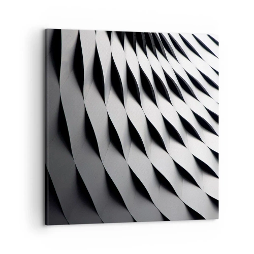 Bild auf Leinwand - Leinwandbild - Auf der Oberfläche der Wellen - 60x60 cm