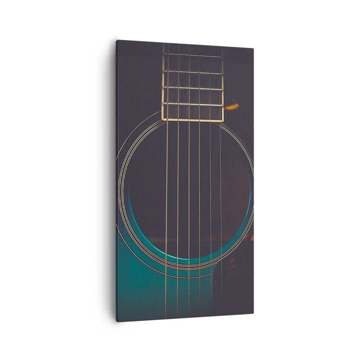 Bild auf Leinwand - Leinwandbild - Einen Moment bevor es ertönt - 55x100 cm