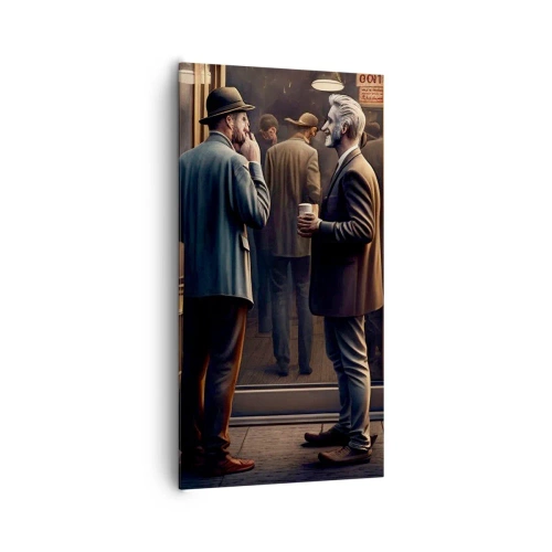 Bild auf Leinwand - Leinwandbild - Gute Zeit des Tages - 65x120 cm