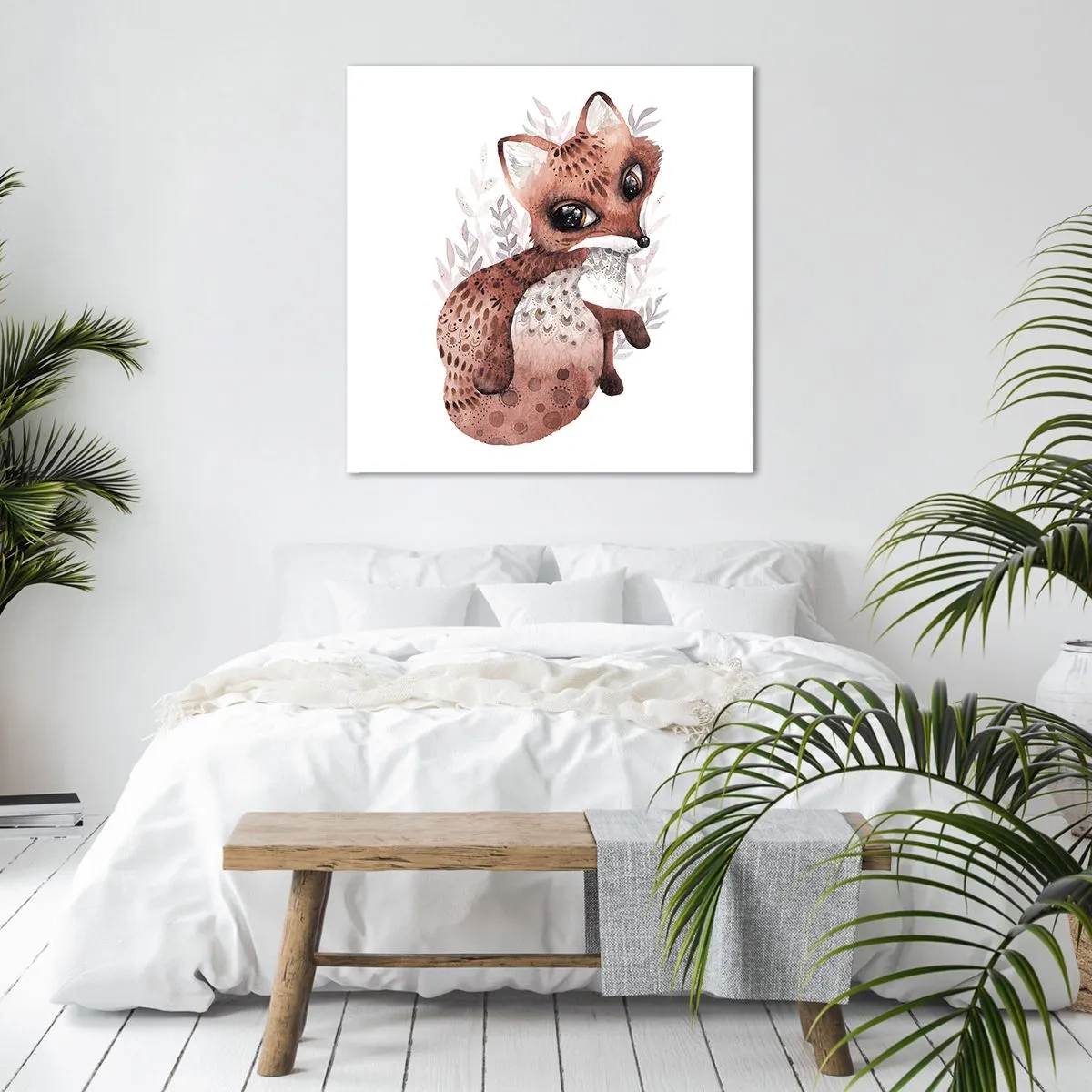 Bild auf Leinwand - Leinwandbild - Einfach lieben - 70x70 cm