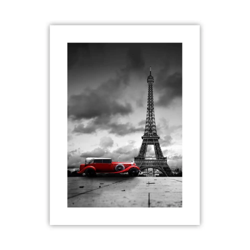 Poster - Vor nicht allzu langer Zeit in Paris - 30x40 cm