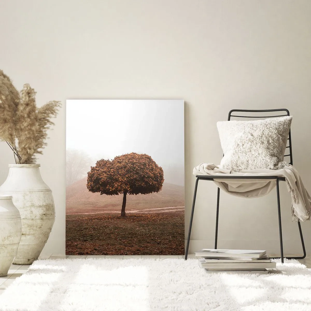 Glasbild - Bild auf glas - Nach einem anstrengenden Sommer - 80x120 cm