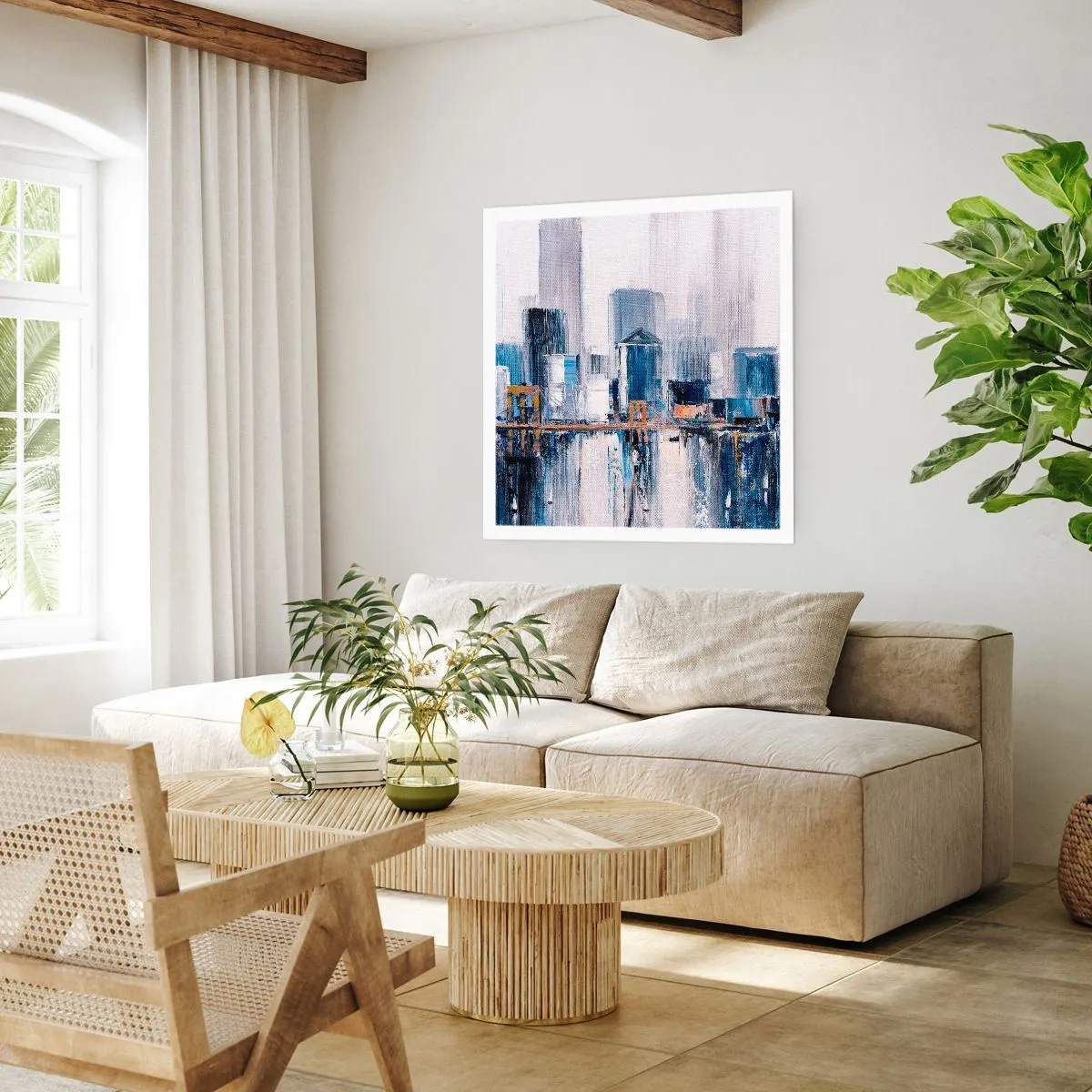 Poster - New Yorker Eindruck - 60x60 cm