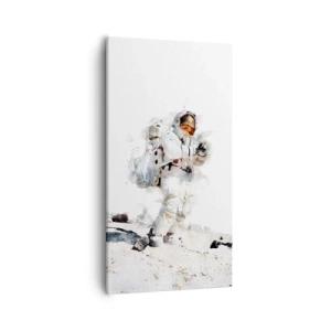 Bild auf Leinwand - Leinwandbild - Bote der Erde - 55x100 cm