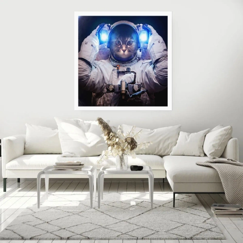 Poster - Houston, du hast ein Problem - 40x40 cm