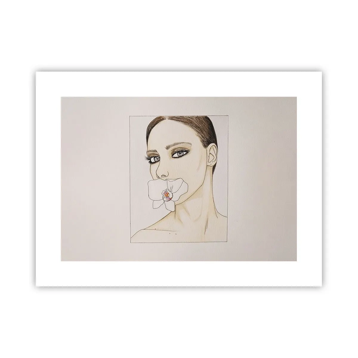 Poster - Ein Symbol für Eleganz und Schönheit - 40x30 cm