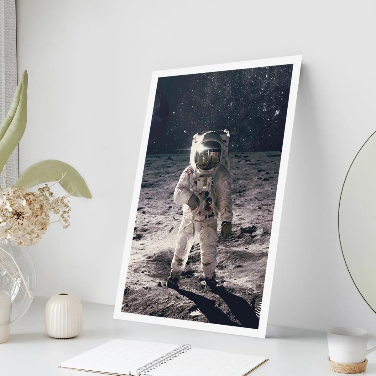 Poster - Grüße vom Mond - 61x91 cm