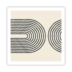 Poster - In einem Moment ... - 60x60 cm