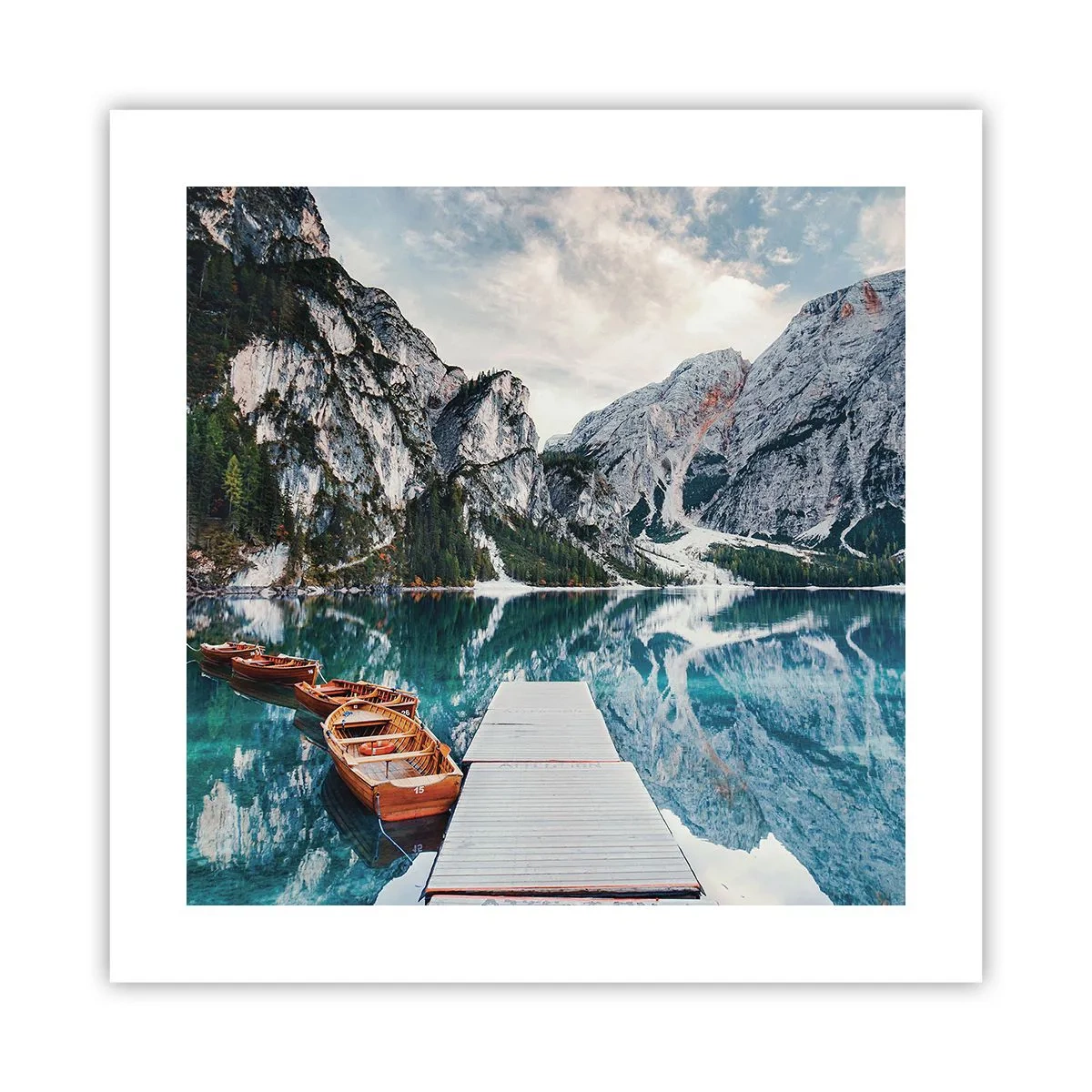 Poster - Wir zeigen Ihnen Schönheit - 40x40 cm