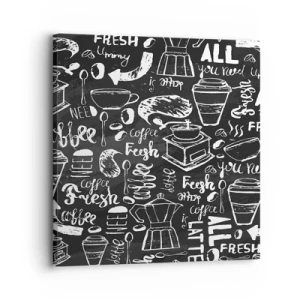 Bild auf Leinwand - Leinwandbild - Alles was Sie brauchen ist… - 30x30 cm