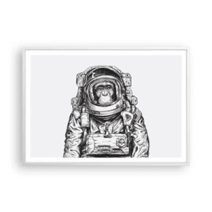 Poster in einem weißen Rahmen - Alternative Evolution - 100x70 cm