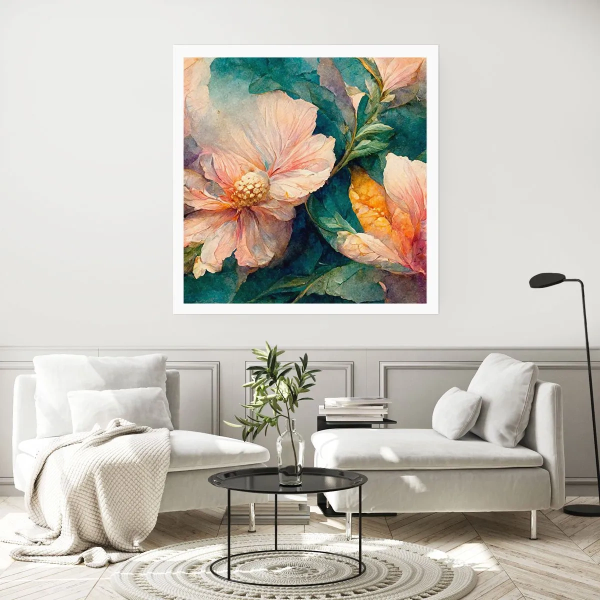 Poster - Pure Subtilität - 50x50 cm