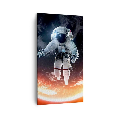 Bild auf Leinwand - Leinwandbild - Kann ich noch eine Weile bleiben? - 45x80 cm