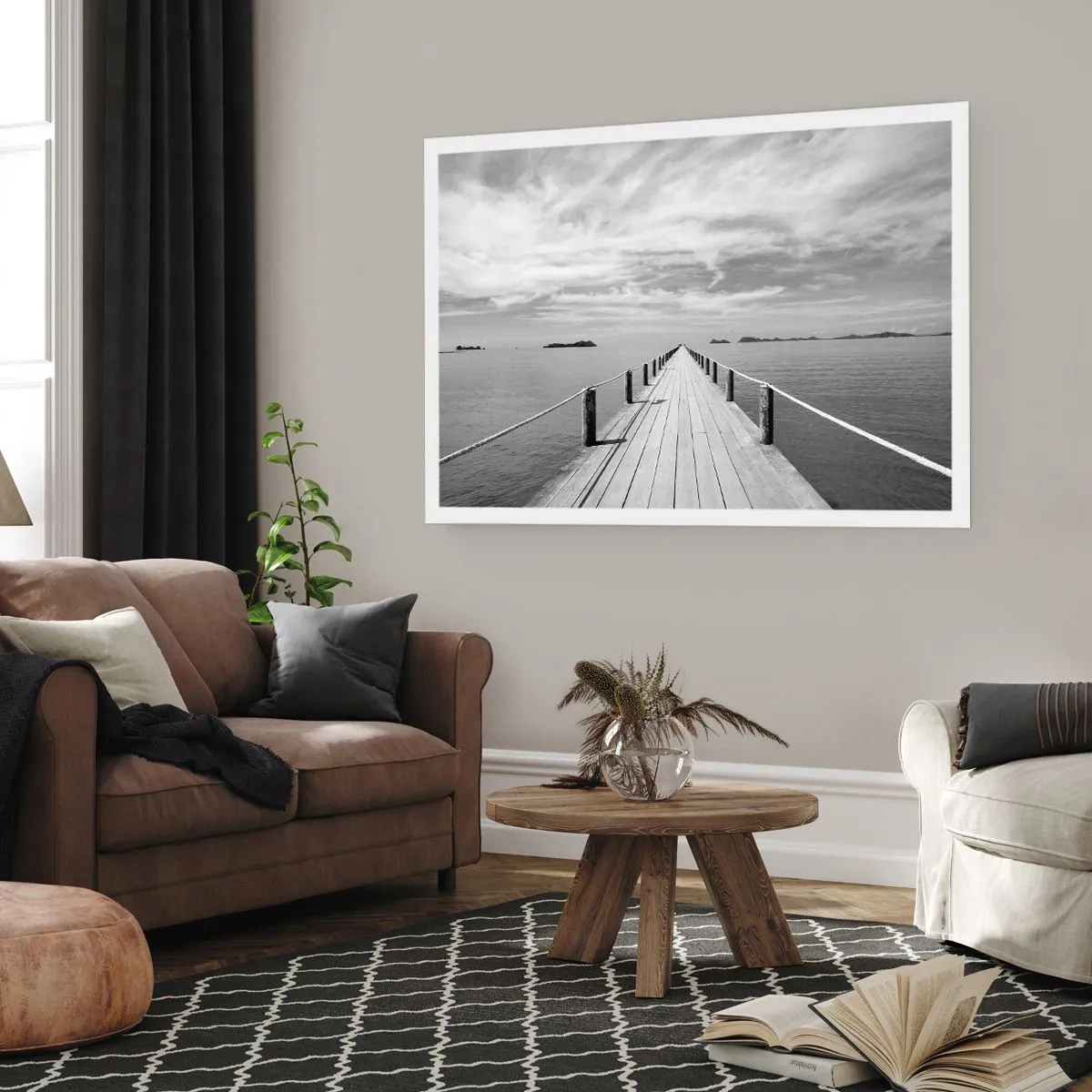 Poster - Oder vielleicht eine Reise ... - 40x30 cm