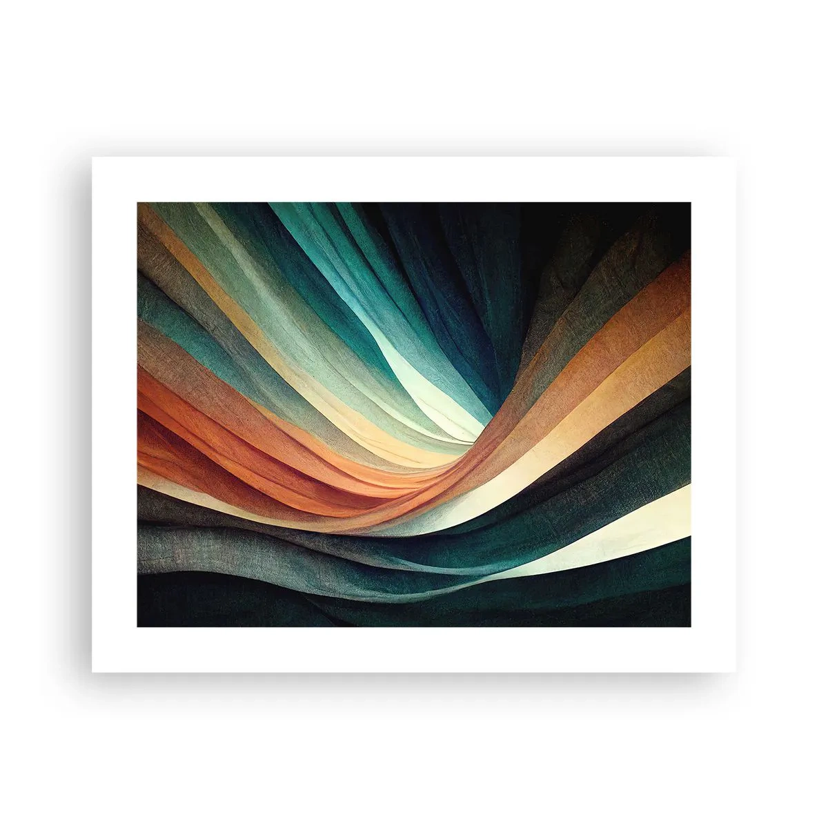 Poster - Aus Farben gewebt - 50x40 cm