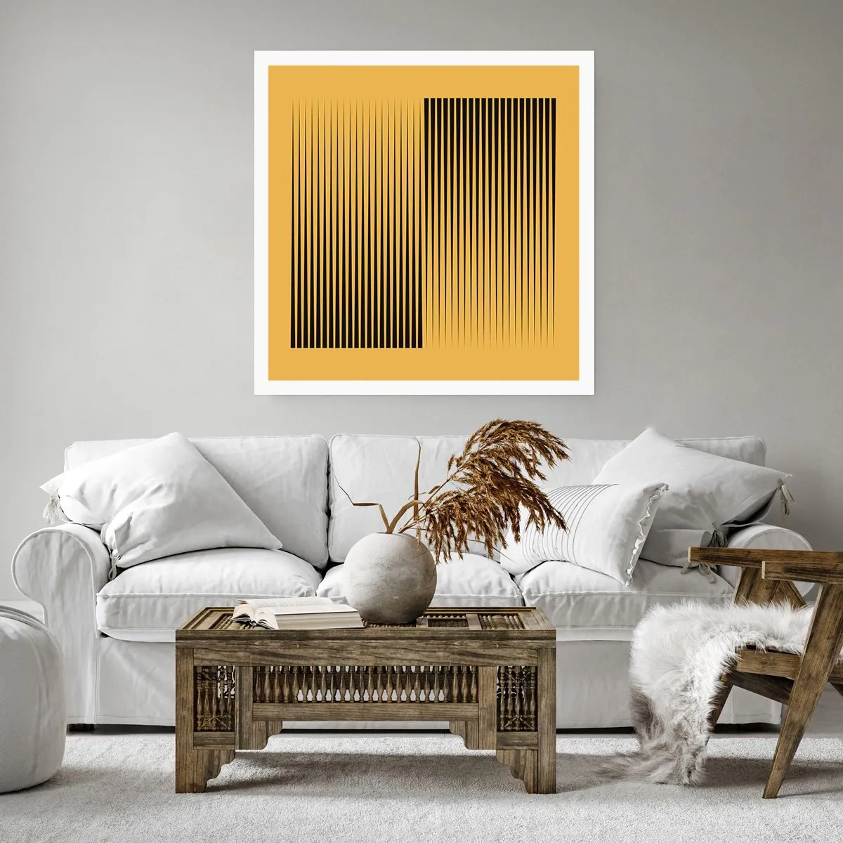 Poster - Quadratur der Gegensätze - 30x30 cm