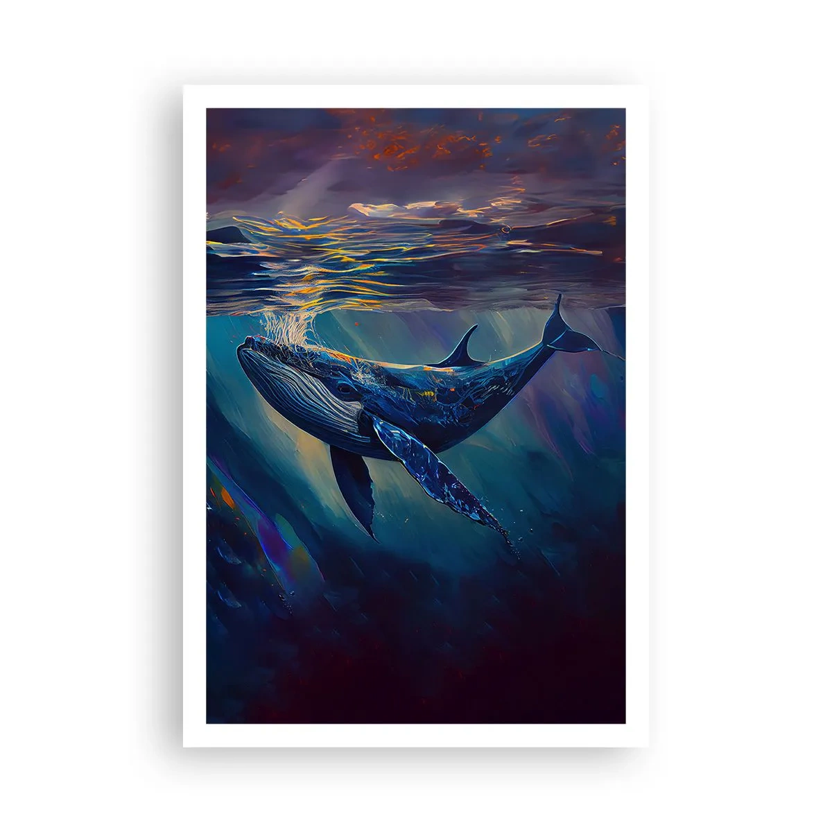 Poster - Willkommen in meiner Welt - 70x100 cm