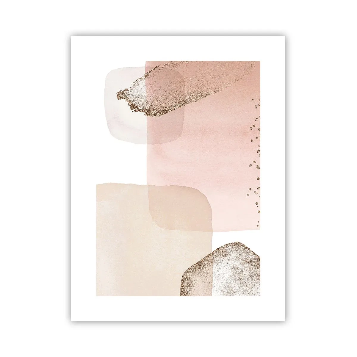 Poster - Ein Blick durch die Farbe - 30x40 cm