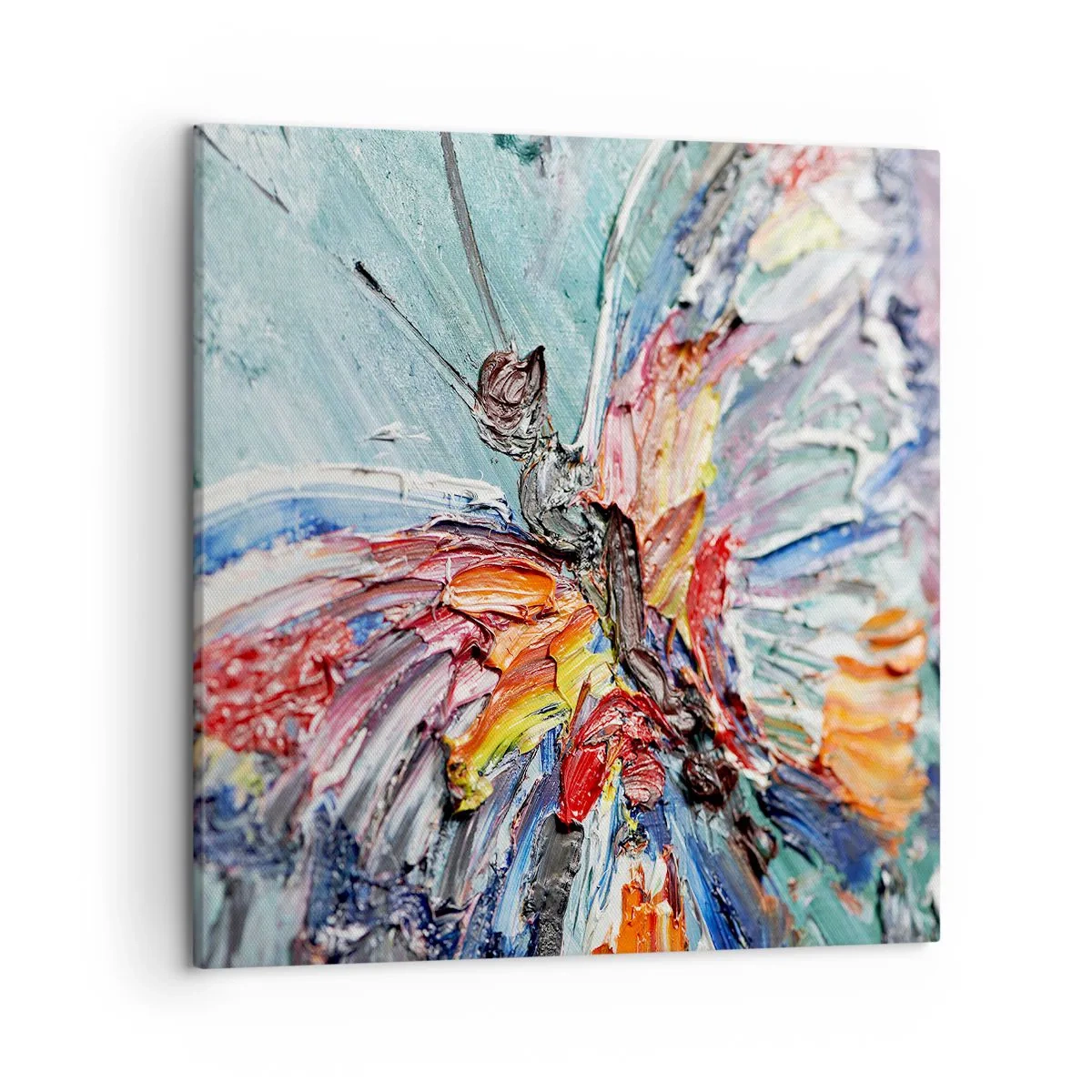 Bild auf Leinwand - Leinwandbild - Von der Natur gemalt - 50x50 cm