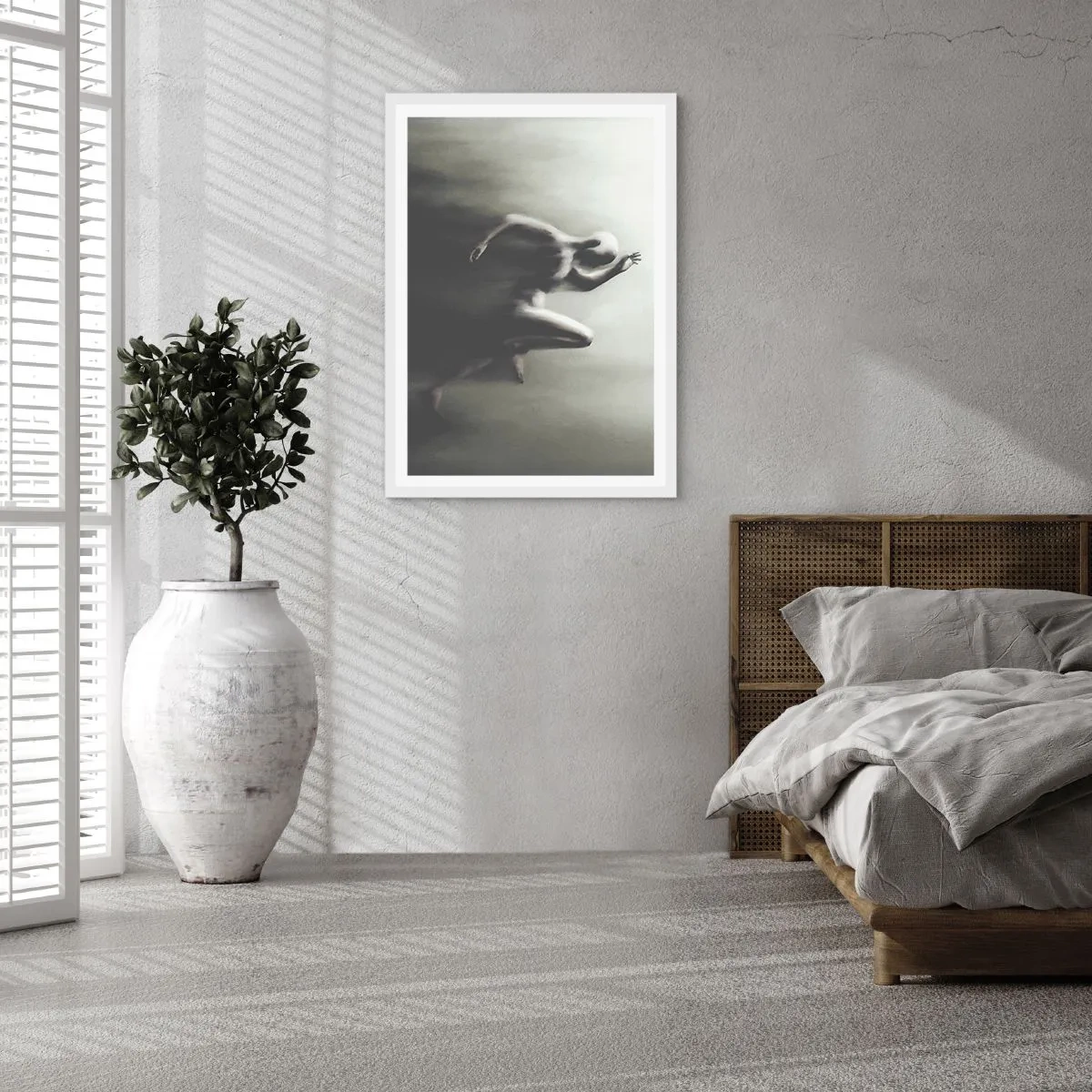 Poster in einem weißen Rahmen - Unwiderstehlich - 70x100 cm