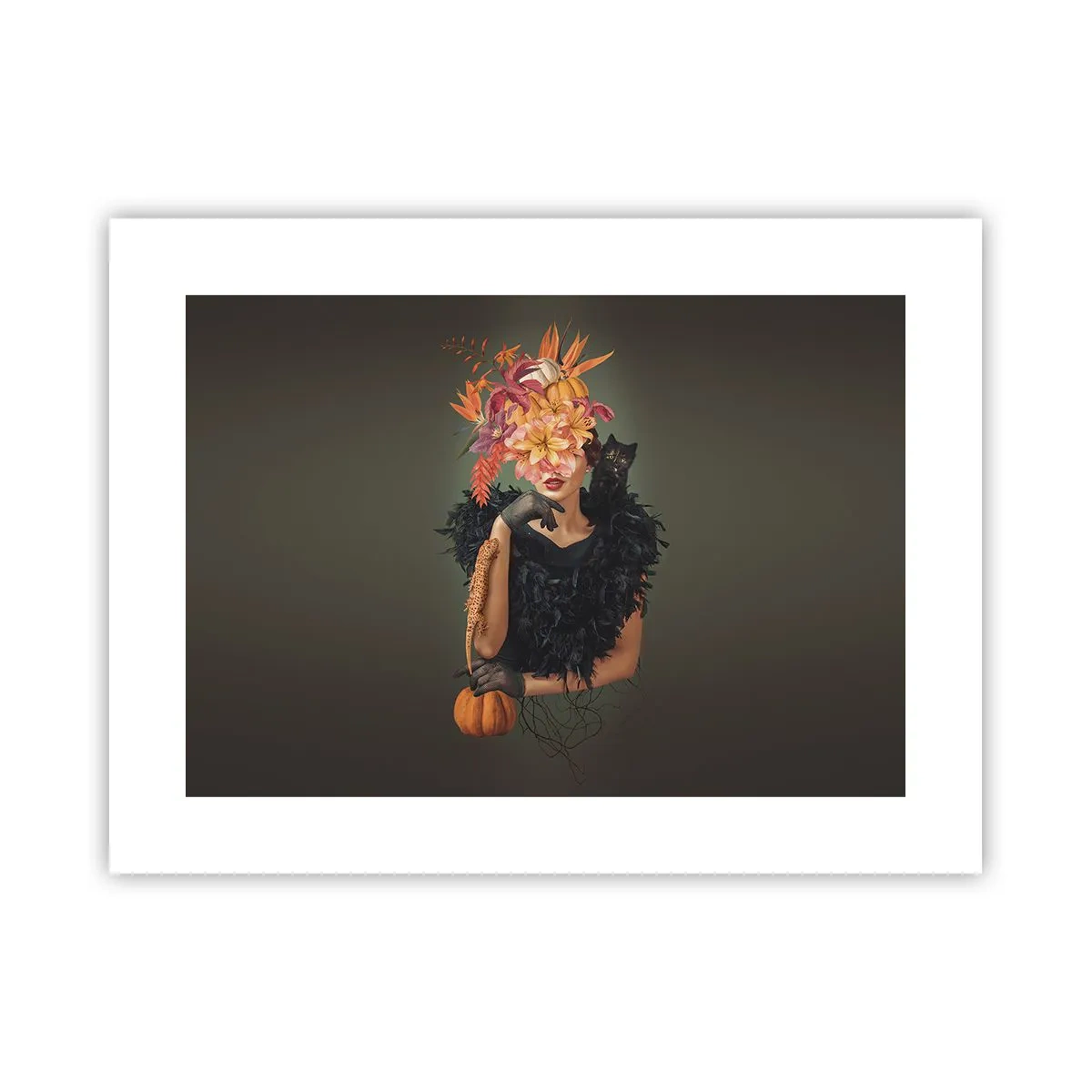 Poster - Der Zauber einer Hexe - 40x30 cm