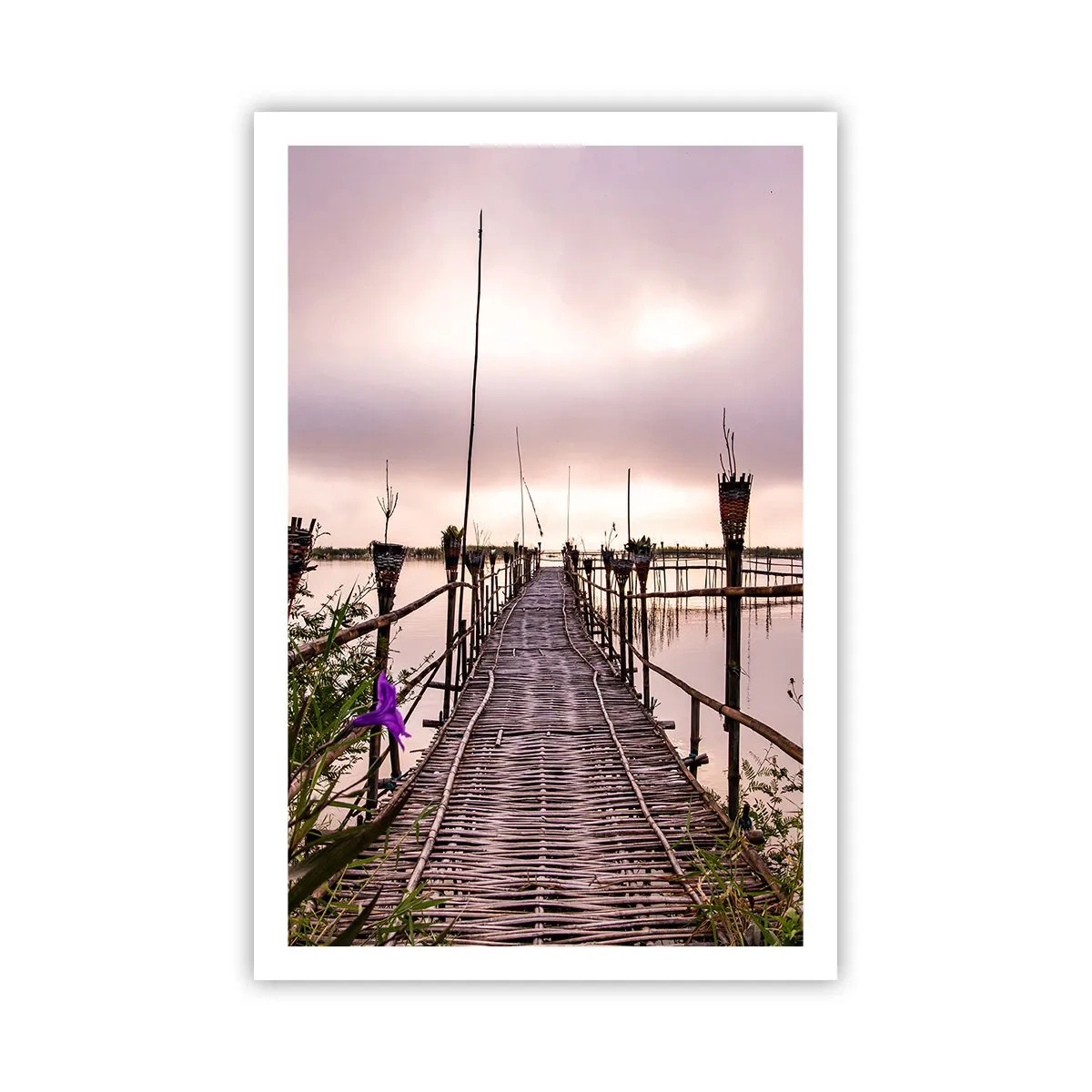 Poster - Frieden und Ruhe Asiens - 61x91 cm