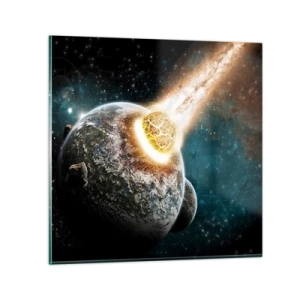 Glasbild - Bild auf glas - Holocaust oder Geburt? - 30x30 cm