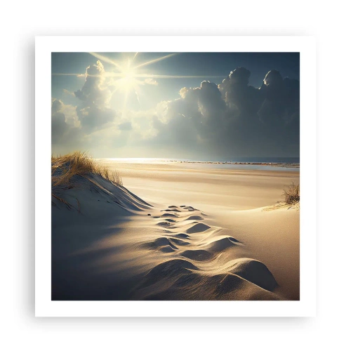 Poster - Beruhigende Landschaft - 60x60 cm