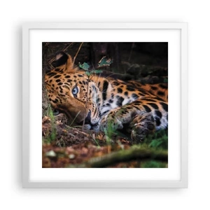 Poster in einem weißen Rahmen - Vertrau mir - 40x40 cm